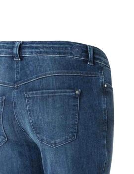 Mac Pantalones Dream Boot Cobalt Authentic Wash