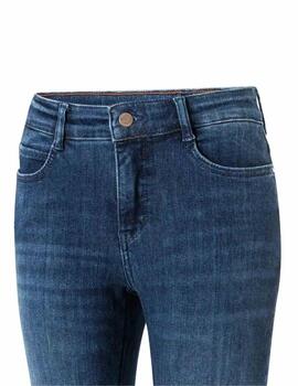 Mac Pantalones Dream Boot Cobalt Authentic Wash