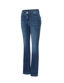 Mac Pantalones Dream Boot Cobalt Authentic Wash