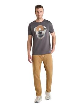 Le Temps Des Cerises Camiseta Astor Gris