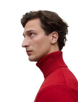 Ecoalf Jersey Punto Brun Rojo