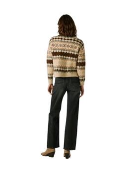 Pepe Jeans Jersey Celestine Beige estampado