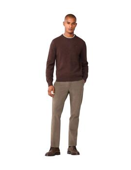 Hackett Jersey de lana cuello redondo Marrón oscur