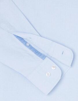 Hackett Camisa Oxford Lavada Azul cielo