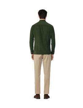 Hackett Camisa de pana canalé fit tailored Verde