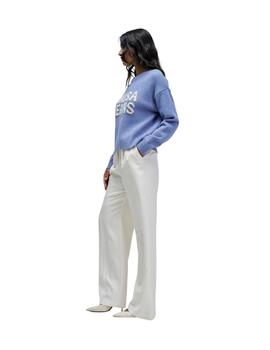 Salsa Jersey de punto con logo Azul