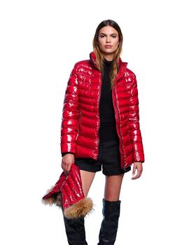 Henry Arroway Plumífero Lion I Bright Red Glossy