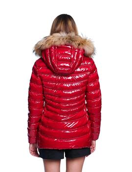 Henry Arroway Plumífero Lion I Bright Red Glossy