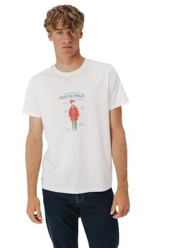 El Pulpo Camiseta North Pole Outfit Blanco Puro
