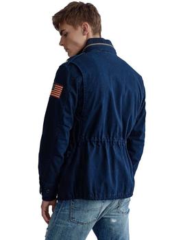 Cazadora Ralph Lauren M65 Combat Marino Para Hombre