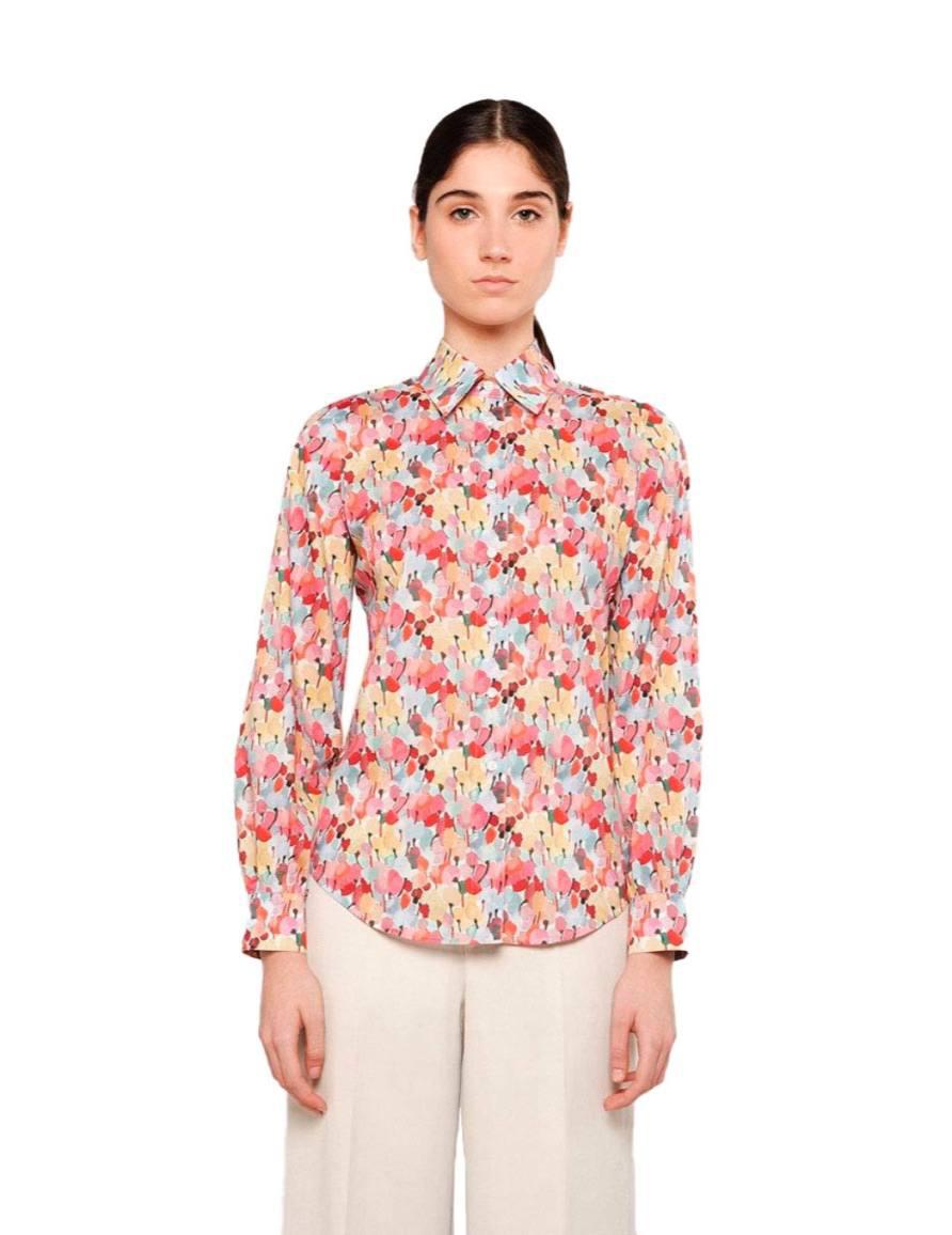 Camisa Mirto Estampado Liberty Para Mujer