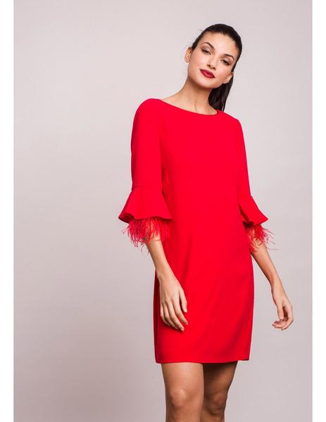 Vestido Rojo Fiesta de Alba para mujer