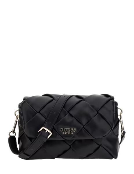 Guess Zaina Flap Shoulder Bag - Forest