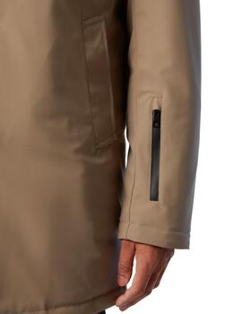 North Sails Tech Trench Jacket  Brown Rock