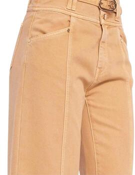Gaudi Pantalone Lungo Color  Tan