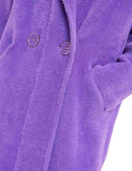 Gaudi Cappotto In Maglia M-L Color  Deep Lavender