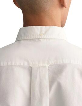 Gant Camisa Reg Oxford Shirt White
