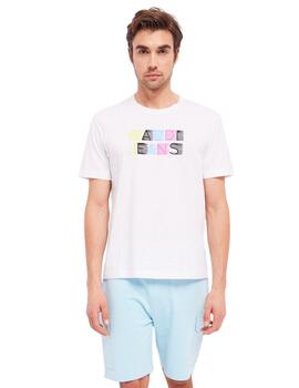 Gaudi T-Shirt Girocollo M/Corta Color  White