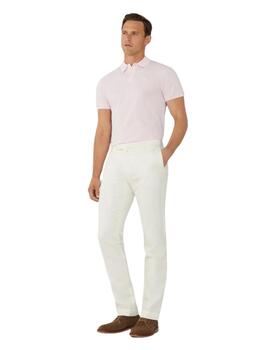 Hackett S/S Polo College Pink