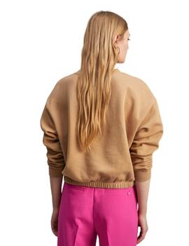 Lola Casademunt Sudadera Tigre Camel