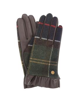 Barbour Guantes Barbour Elishaw Tartan & Leather G