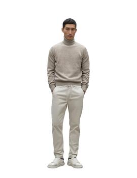 Ecoalf Punto Brunalf Knit Man Dark Sand Melange