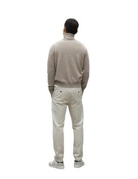 Ecoalf Punto Brunalf Knit Man Dark Sand Melange