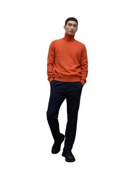 Ecoalf Punto Brunalf Knit Man Orange Melange