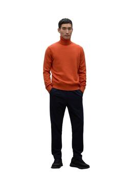 Ecoalf Punto Brunalf Knit Man Orange Melange