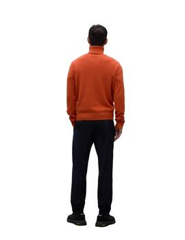 Ecoalf Punto Brunalf Knit Man Orange Melange