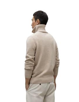 Ecoalf Punto Idesiaalf Knit Man Beige Melange