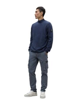 Ecoalf Punto Loroalf Knit Man Blue Indigo