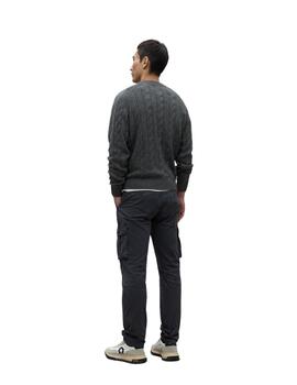 Ecoalf Punto Tiloalf Knit Man Medium Grey Melange