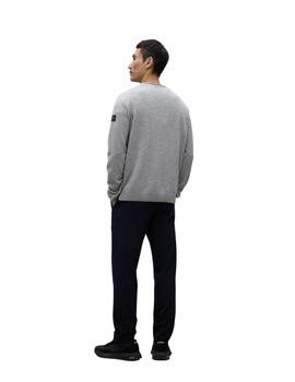 Ecoalf Punto Yulanalf Knit Man Light Grey Melange