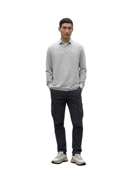 Ecoalf Polo Tedalf Long Sleeve Polo Man Ice