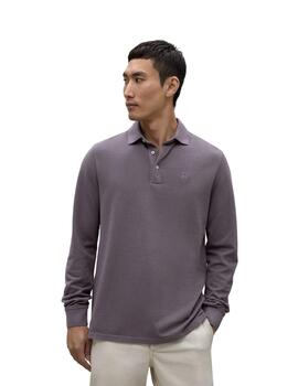 Ecoalf Polo Tedalf Long Sleeve Polo Man Peppercorn