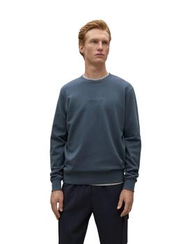 Ecoalf Sudadera Soldenalf Sweatshirt Man Steel Blu