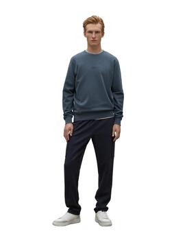 Ecoalf Sudadera Soldenalf Sweatshirt Man Steel Blu