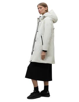 Ecoalf Cazadora Glamouralf Jacket Woman Creamy Whi