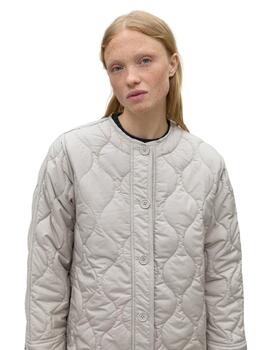 Ecoalf Cazadora Leznaalf Jacket Woman Washed Stone