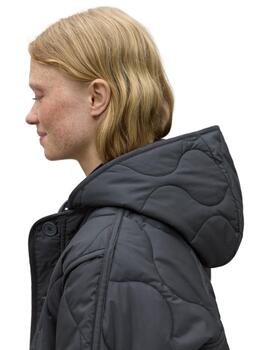 Ecoalf Cazadora Leznaalf Jacket Woman Anthracite