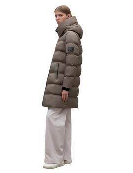 Ecoalf Cazadora Manliealf Jacket Woman Terra