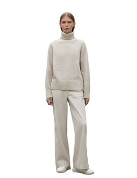 Ecoalf Punto Caquialf Knit Woman Beige Melange