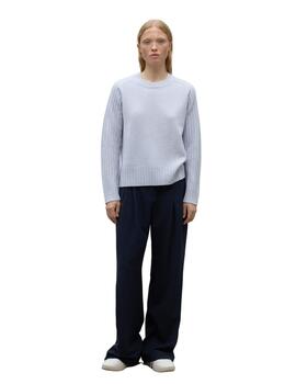 Ecoalf Punto Eucaliptoalf Round Knit Woman Oyster