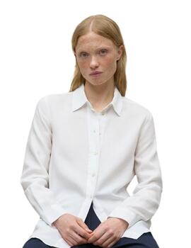 Ecoalf Camisa Trimaalf Shirt Woman White