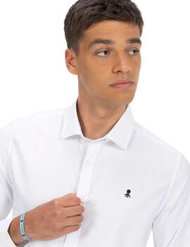 El Pulpo Camisa Ba Sica Oxford Blanco Puro