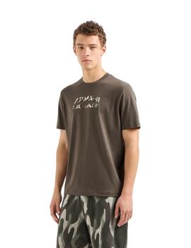 Armani T-Shirt Black Olive