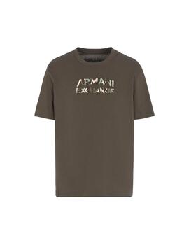 Armani T-Shirt Black Olive