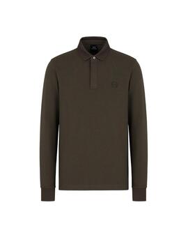 Armani Polo Shirt Black Olive