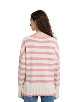 Frieda Pullover Lila-Rose